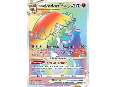 Hisuian Decidueye VSTAR