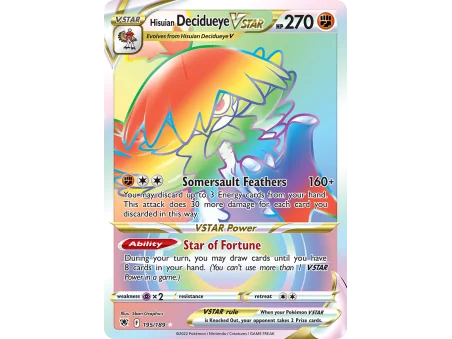 Hisuian Decidueye VSTAR