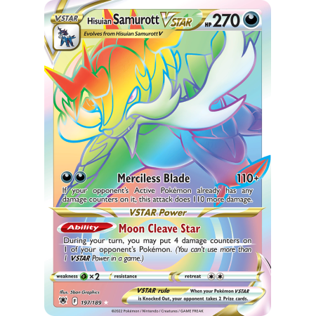 Hisuian Samurott VSTAR