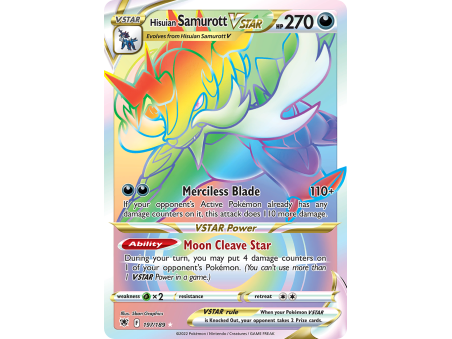 Hisuian Samurott VSTAR