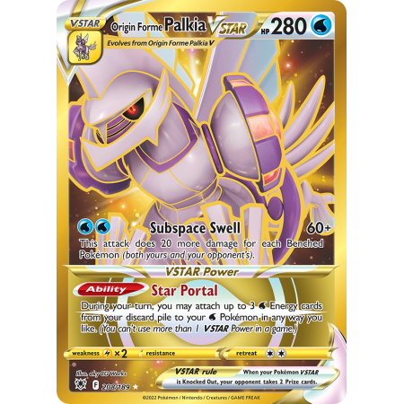 Origin Forme Palkia VSTAR