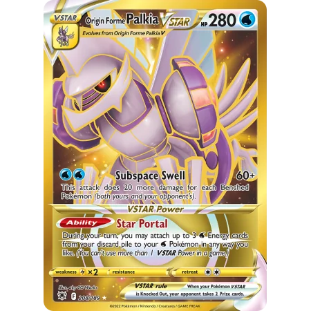 Origin Forme Palkia VSTAR