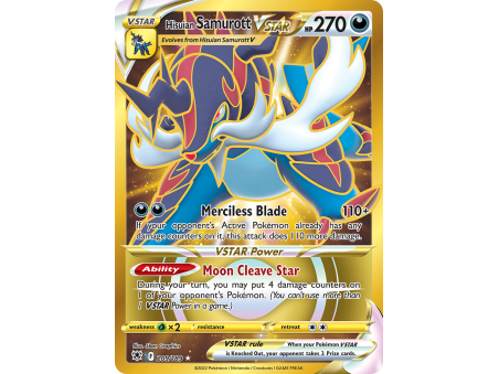 Hisuian Samurott VSTAR