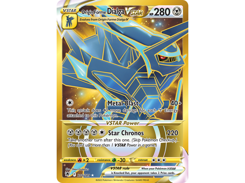 Origin Forme Dialga VSTAR
