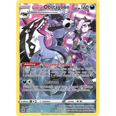 Galarian Obstagoon (Holo)