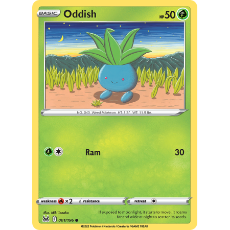 Oddish (Reverse Holo)