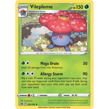 Vileplume (Reverse Holo)