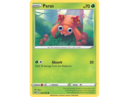 Paras (Reverse Holo)