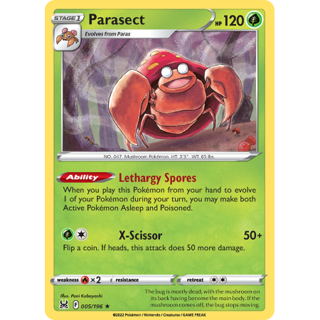 Parasect (Reverse Holo)