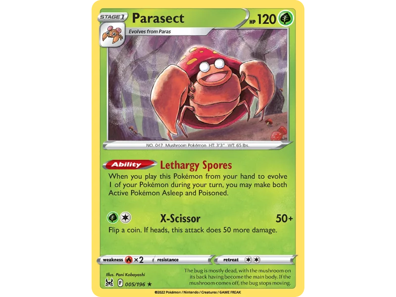 Parasect (Reverse Holo)