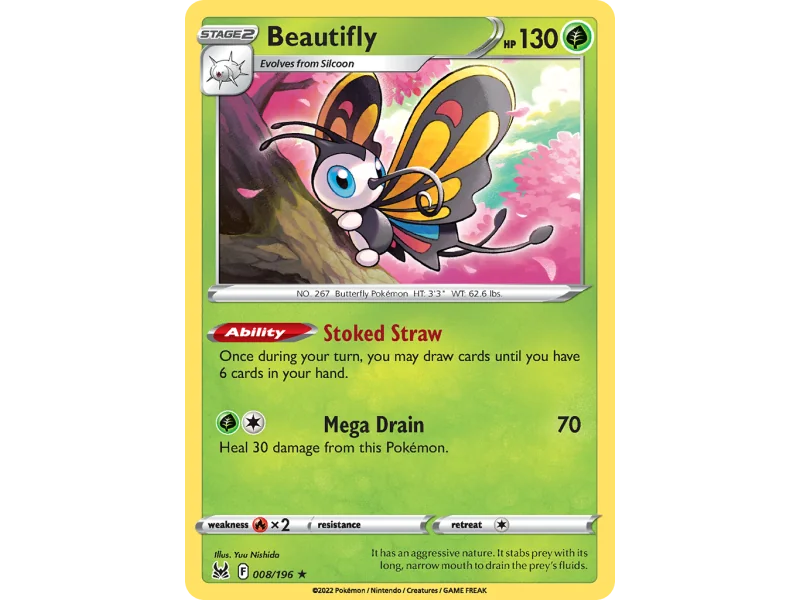 Beautifly (Reverse Holo)