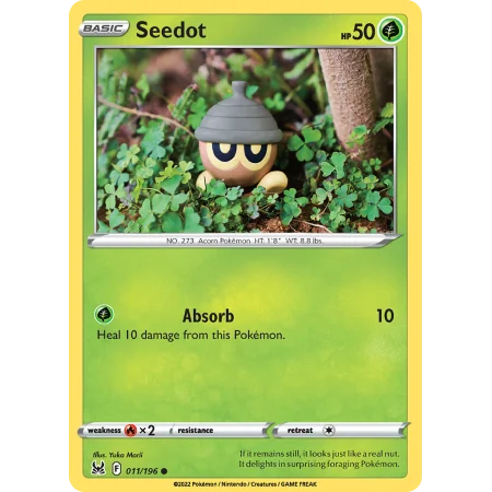 Seedot (Reverse Holo)