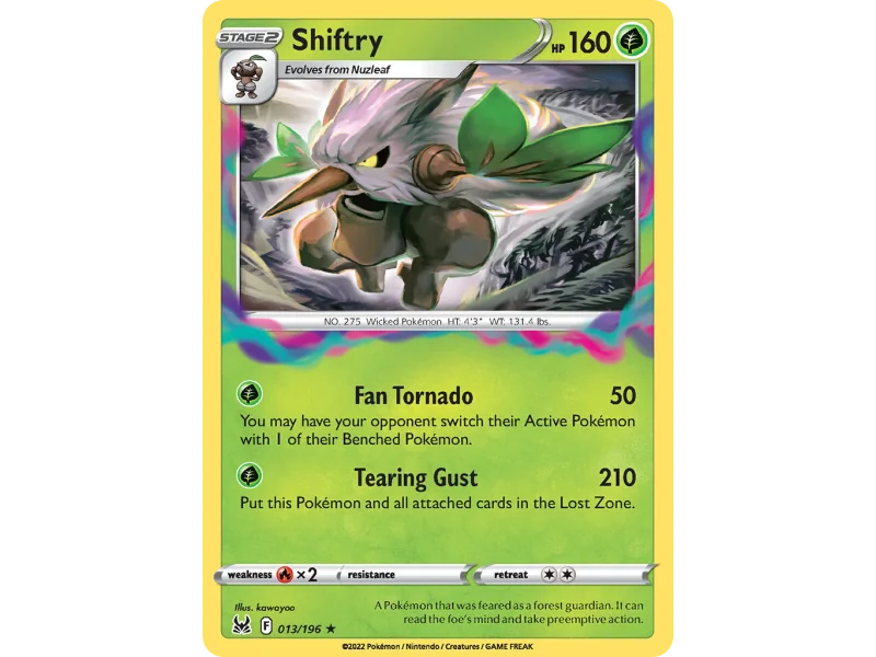 Shiftry (Holo)