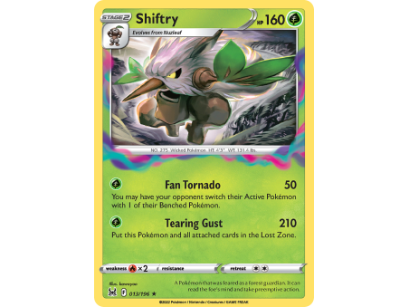 Shiftry (Reverse Holo)