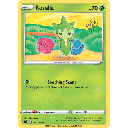 Roselia (Reverse Holo)