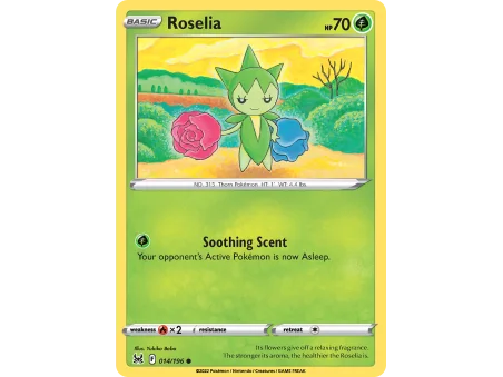 Roselia (Reverse Holo)