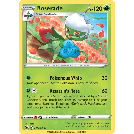 Roserade (Reverse Holo)