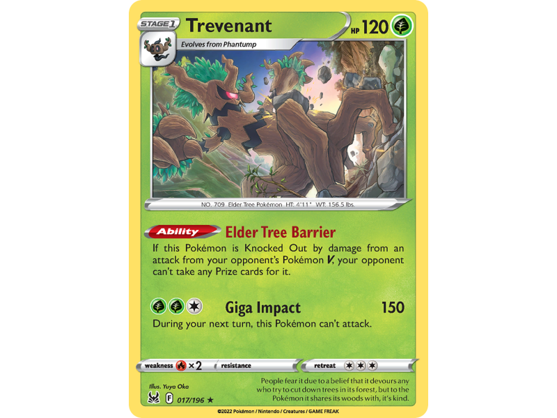 Trevenant (Reverse Holo)