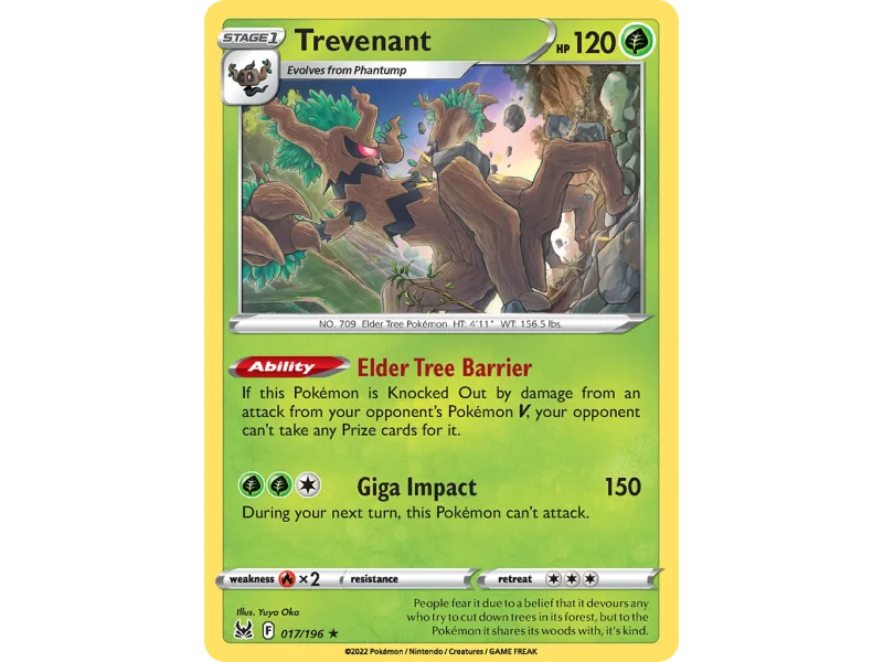 Trevenant (Reverse Holo)