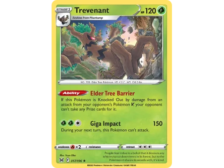 Trevenant (Reverse Holo)