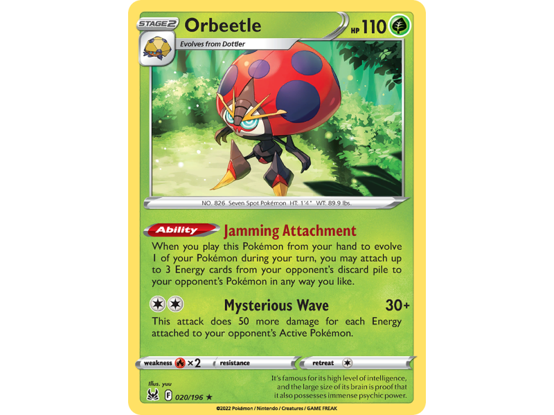 Orbeetle (Reverse Holo)