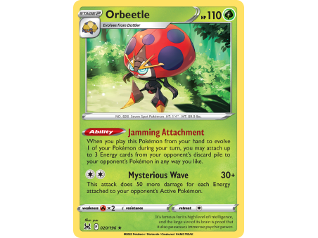 Orbeetle (Reverse Holo)