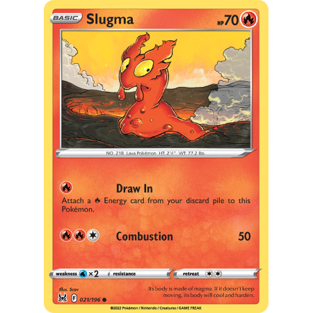 Slugma (Reverse Holo)