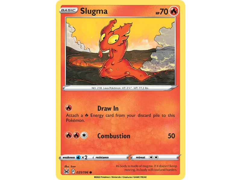 Slugma (Reverse Holo)
