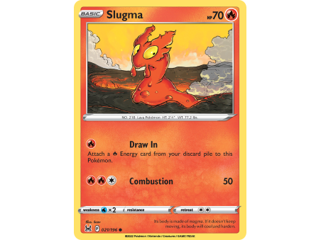 Slugma (Reverse Holo)