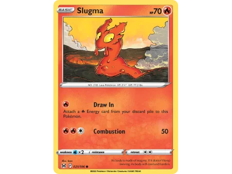Slugma (Reverse Holo)