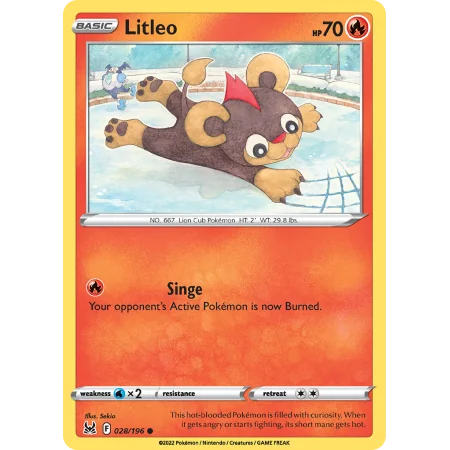 Litleo (Reverse Holo)