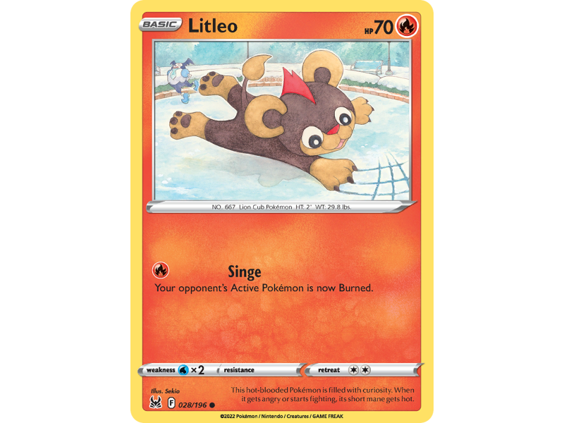 Litleo (Reverse Holo)