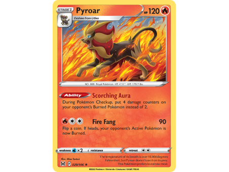 Pyroar (Reverse Holo)