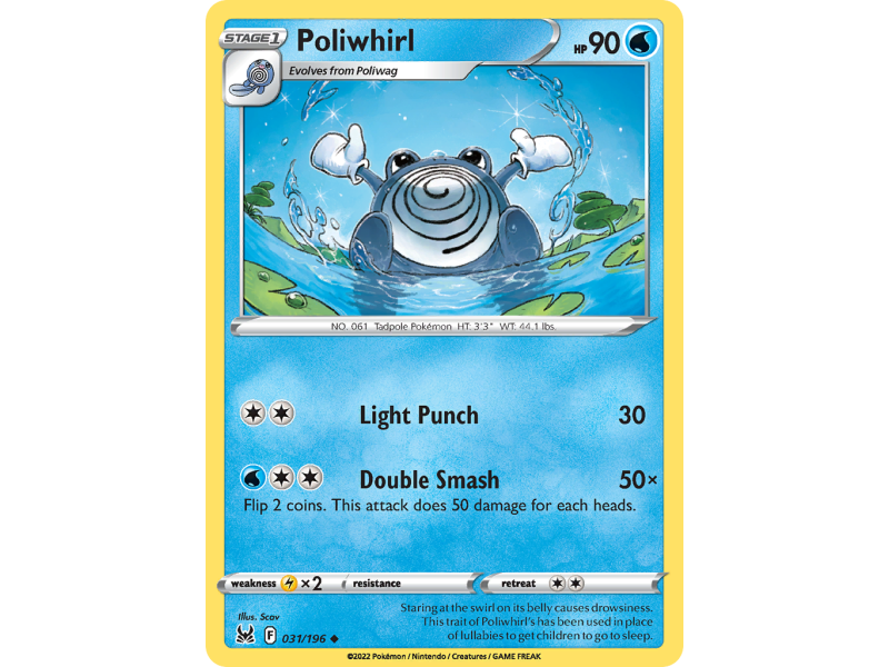 Poliwhirl (Reverse Holo)