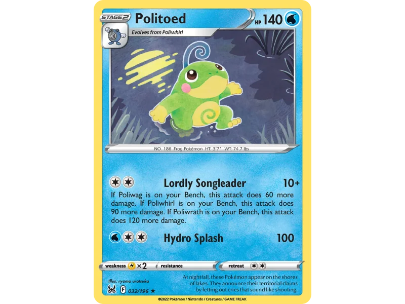 Politoed (Reverse Holo)