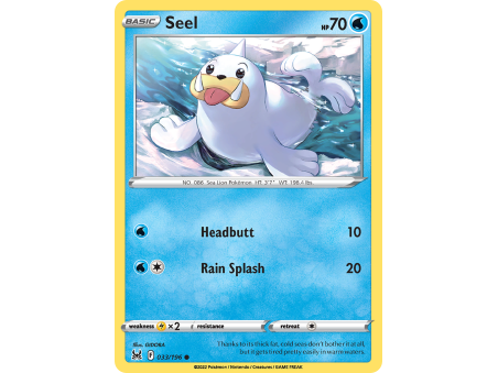 Seel (Reverse Holo)