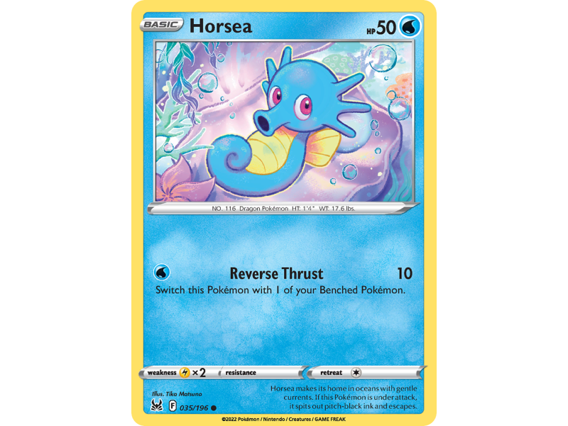 Horsea (Reverse Holo)