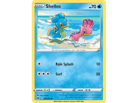 Shellos (Reverse Holo)
