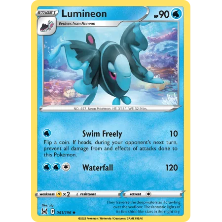 Lumineon (Reverse Holo)