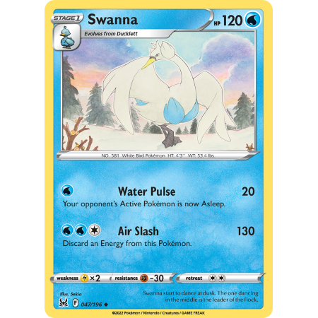 Swanna (Reverse Holo)