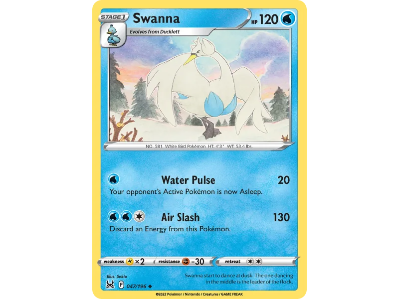 Swanna (Reverse Holo)