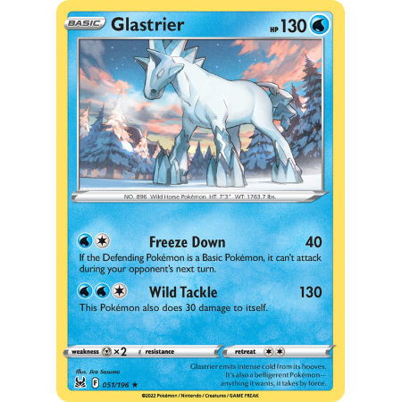 Glastrier (Reverse Holo)