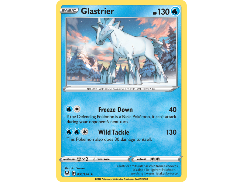Glastrier (Reverse Holo)