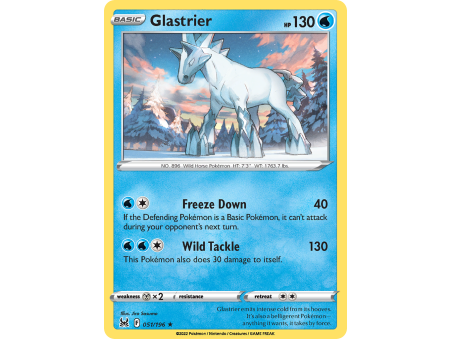 Glastrier (Reverse Holo)