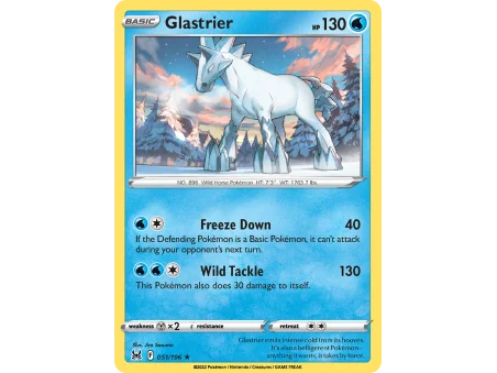 Glastrier (Reverse Holo)