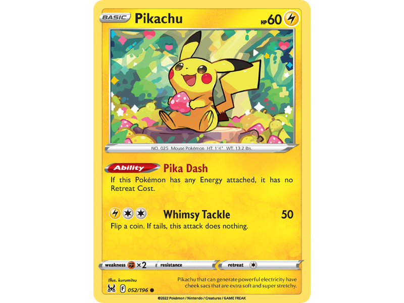 Pikachu (Reverse Holo)