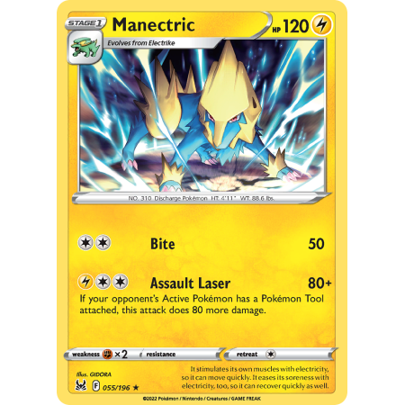Manectric (Reverse Holo)