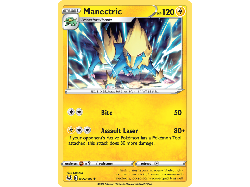 Manectric (Reverse Holo)
