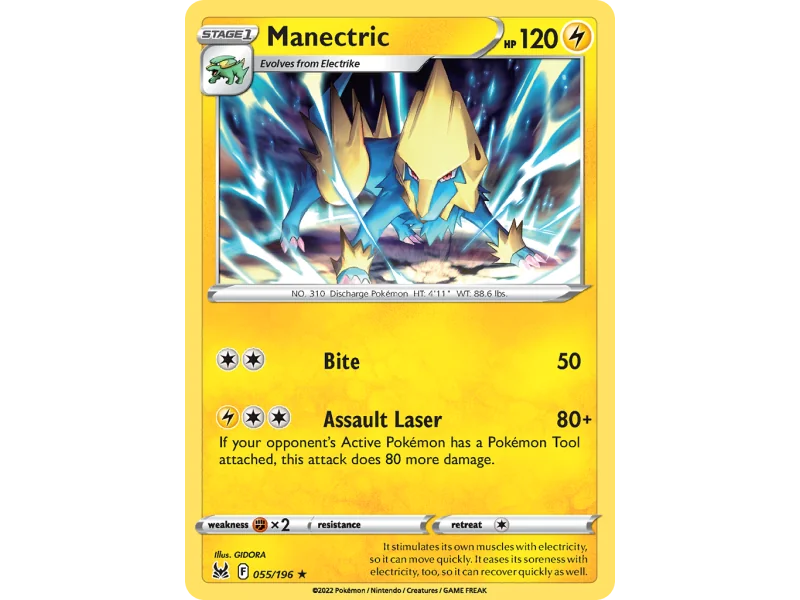 Manectric (Reverse Holo)