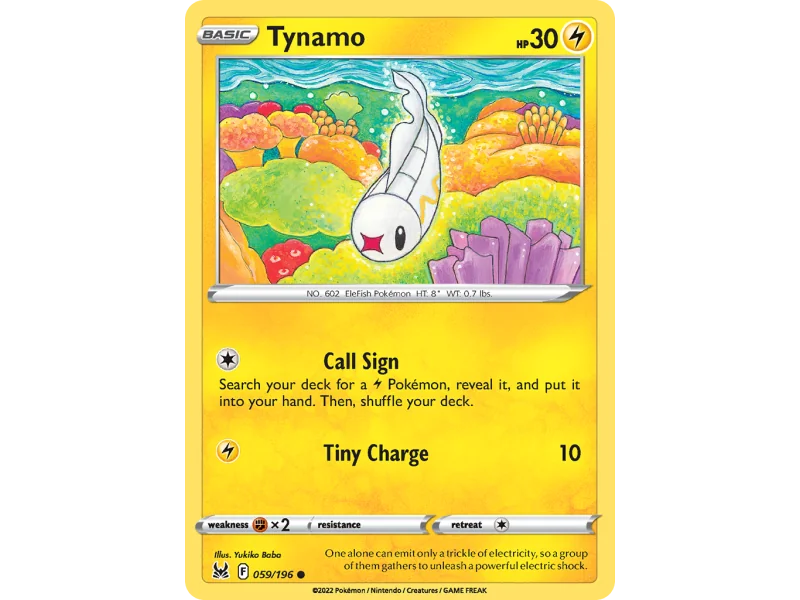 Tynamo (Reverse Holo)